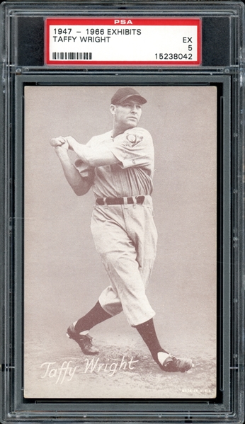 1947-66 Exhibits Taffy Wright PSA 5 EX