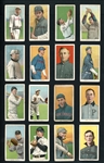 1909-11 T206 Piedmont And Sweet Caporal Lot Of 16 Cards