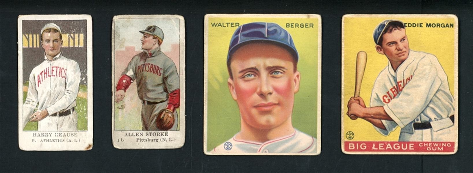 1910 E91 American Caramel and 1933 Goudey Lot Of Four (4) Cards