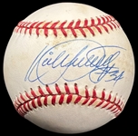 Kirby Puckett Signed Rawlings OAL (Brown) Baseball JSA COA