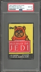 1983 Topps Star Wars Return Of The Jedi Wax Pack - Series 1 (Ewok) PSA 8 NM-MT