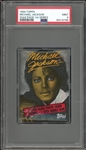 1984 Topps Michael Jackson Wax Pack - 1st Series PSA 9 MINT