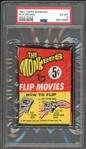 1967 Topps Monkees Flip Movies Wax Pack PSA 6 EX-MT