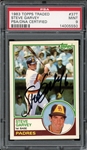 1983 Topps Traded #37T Steve Garvey PSA /DNA Certified 9 MINT