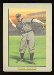 1910-11 T3 Turkey Red Joe Tinker Checklist Back