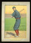 1910-11 T3 Turkey Red Mike Mitchell Checklist Back