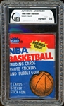 1986 Fleer Basketball Wax Pack GAI Perfect 10