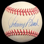 Johnny Bench Signed Rawlings ONL (Giamatti) Baseball PSA COA