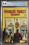 1948 D.C. Worlds Finest Comics #32 CGC 6.0 White Pages